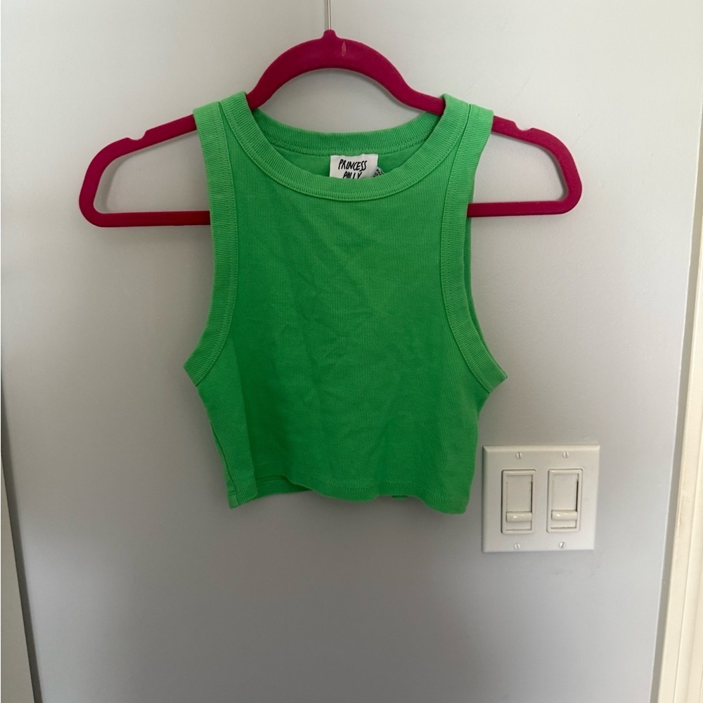 Princess Polly Green Tank Top